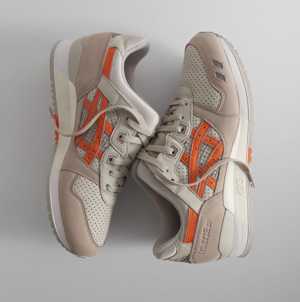 KITH × Asics Gel Lyte 3 Remastered Super Orange 28.0cm キス アシックス ゲルライト3  スーパーオレンジ 28cm US10 Ronnie Fieg