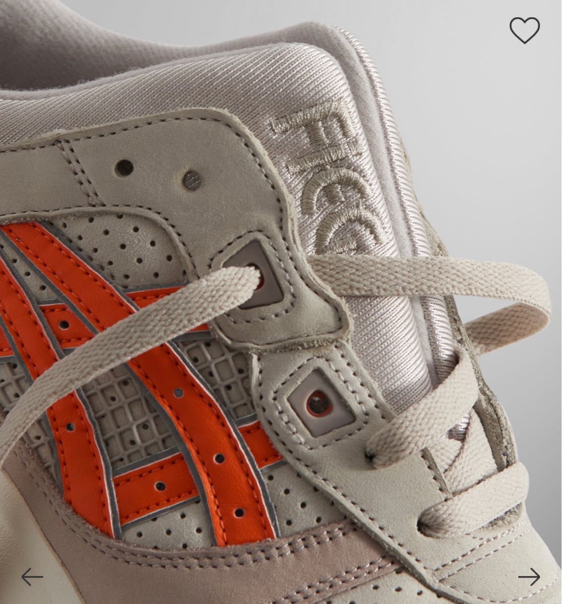 KITH × Asics Gel Lyte 3 Remastered Super Orange 28.0cm キス アシックス ゲルライト3  スーパーオレンジ 28cm US10 Ronnie Fieg