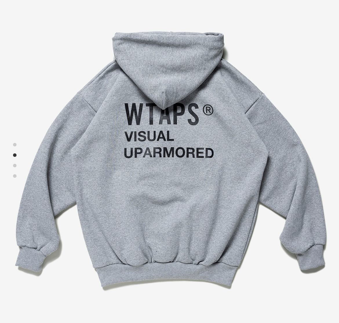 WTAPS VISUAL UPARMORED HOODY NAVY Mサイズ ダブルタップス ヴィジュアル アップアームド フーディー ネイビー MEDIUM HOODIE パーカー_画像2