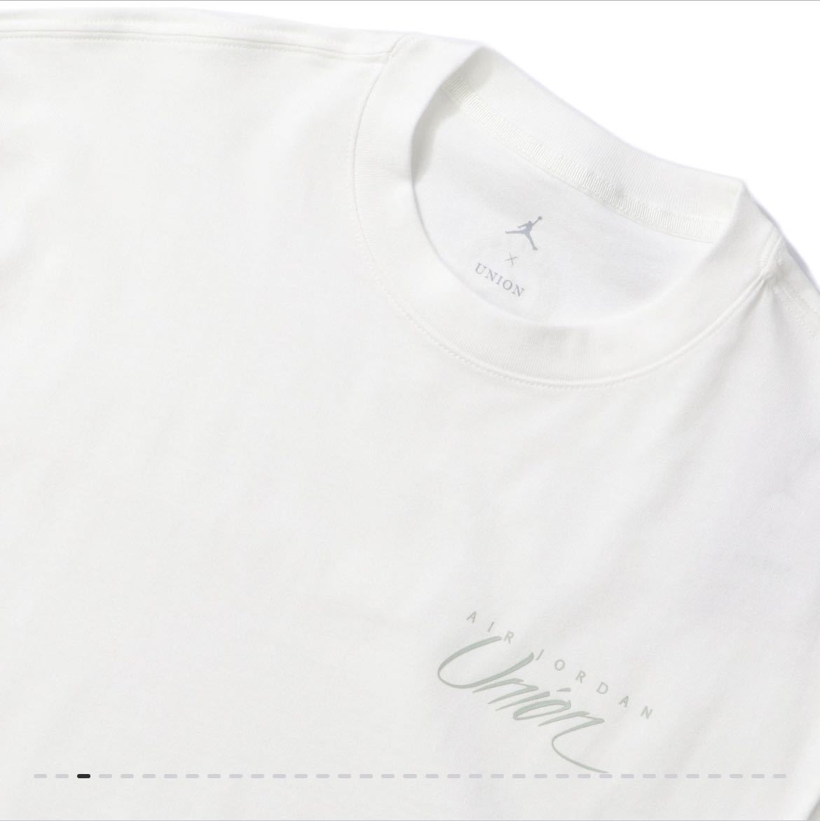 Nike Air Jordan UNION Long Sleeve Tee WHITE XLサイズ M J LS ナイキ エア ジョーダン ユニオン ロングスリーブ Tシャツ ロンT ホワイト