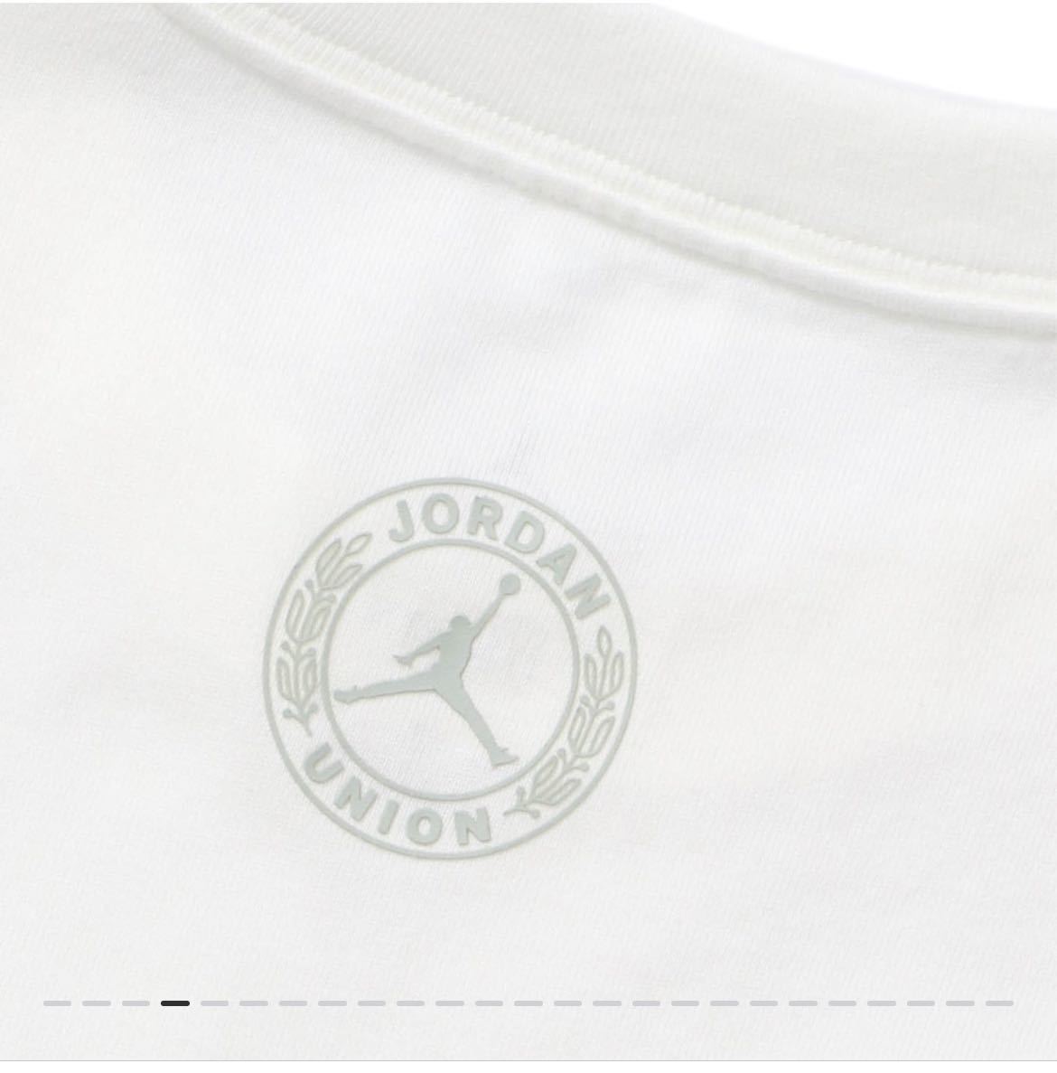 Nike Air Jordan x UNION Tee White XLサイズ M J SS TEE ナイキ エア ジョーダン x ユニオン Tシャツ 半袖 ホワイト X-LARGE 