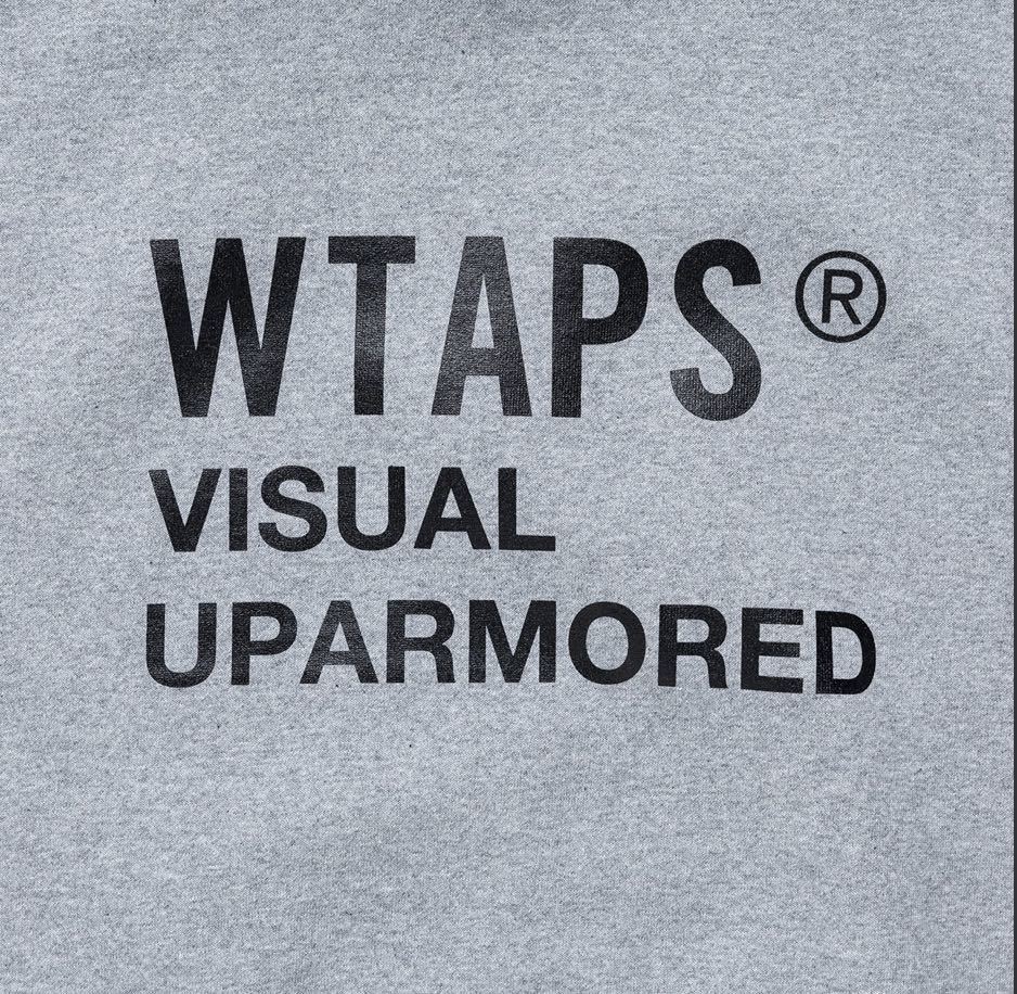 WTAPS VISUAL UPARMORED HOODY ASH GRAY Sサイズ ダブルタップス WTAPS VISUAL UPARMORED HOODY ASH GRAY Sサイズ ダブルタップス
