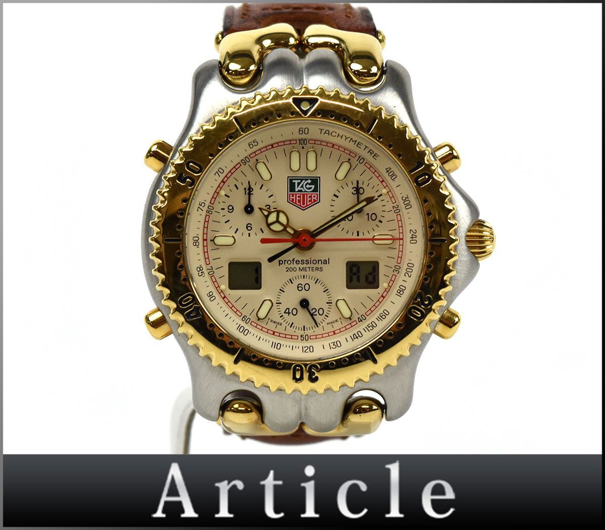 させて 142046□動作確認済 TAG Heuer タグホイヤー セルシリーズ