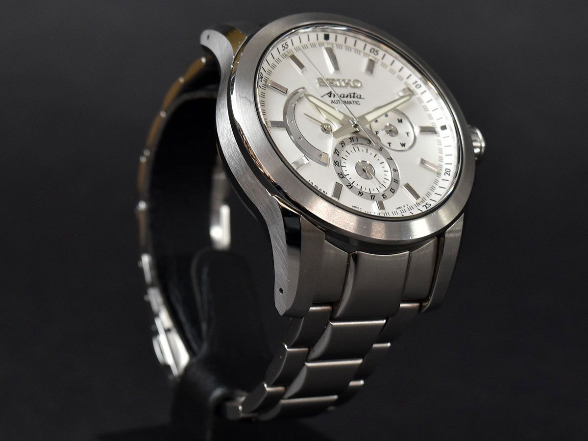 141290〇美品 動作確認済 SEIKO セイコー ブライツ アナンタ 腕時計 自動巻き 6R21-00E0 SS シルバー デイデイト 3針 メンズ/ D - 6