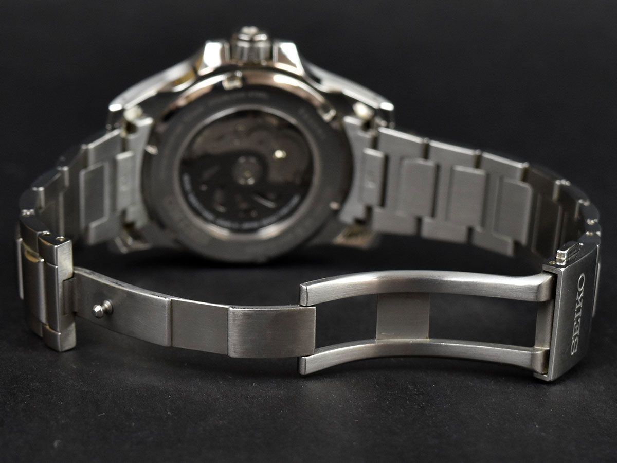 141290〇美品 動作確認済 SEIKO セイコー ブライツ アナンタ 腕時計 自動巻き 6R21-00E0 SS シルバー デイデイト 3針 メンズ/ D - 4
