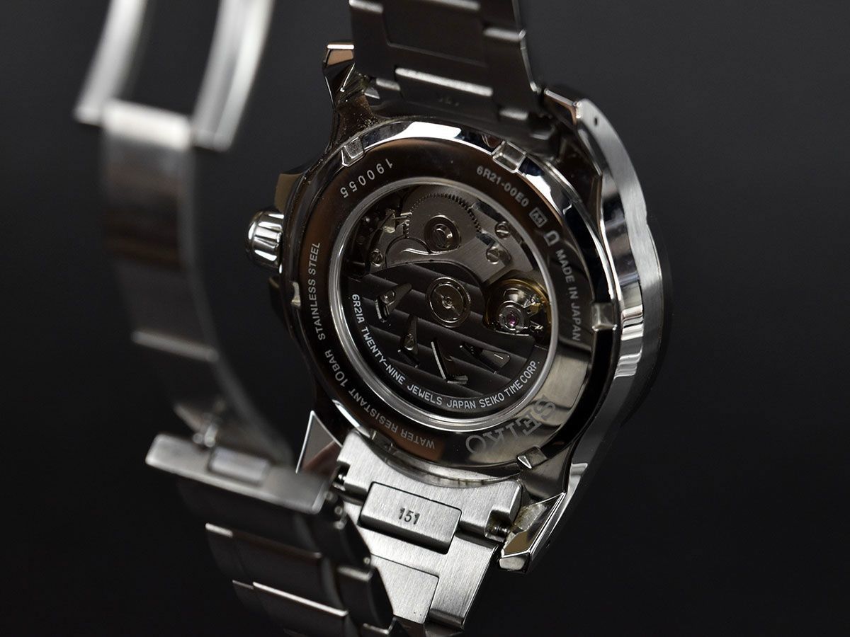 141290〇美品 動作確認済 SEIKO セイコー ブライツ アナンタ 腕時計 自動巻き 6R21-00E0 SS シルバー デイデイト 3針 メンズ/ D - 5