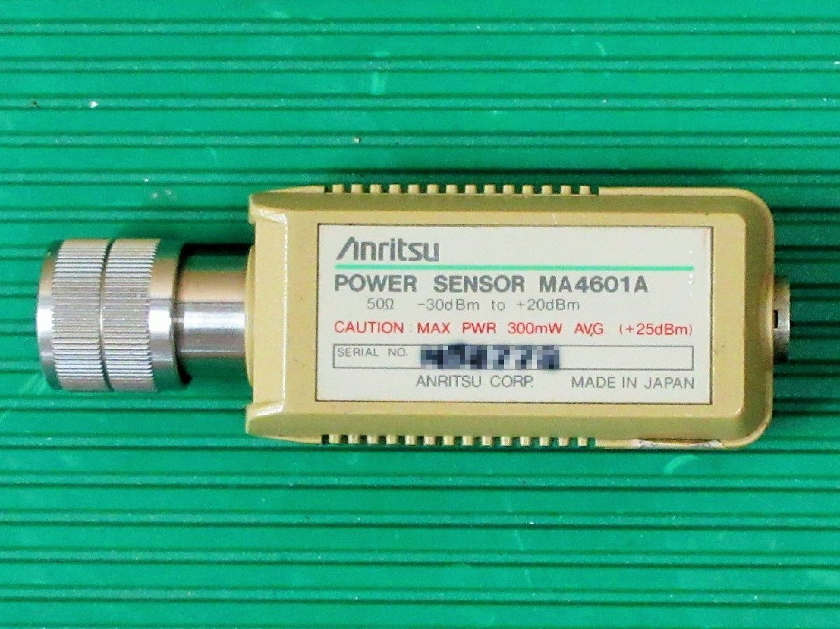 Anritsu/アンリツ MA4601A Power Sensor 0.1MHz～5500MHz 50 -30dBm～+