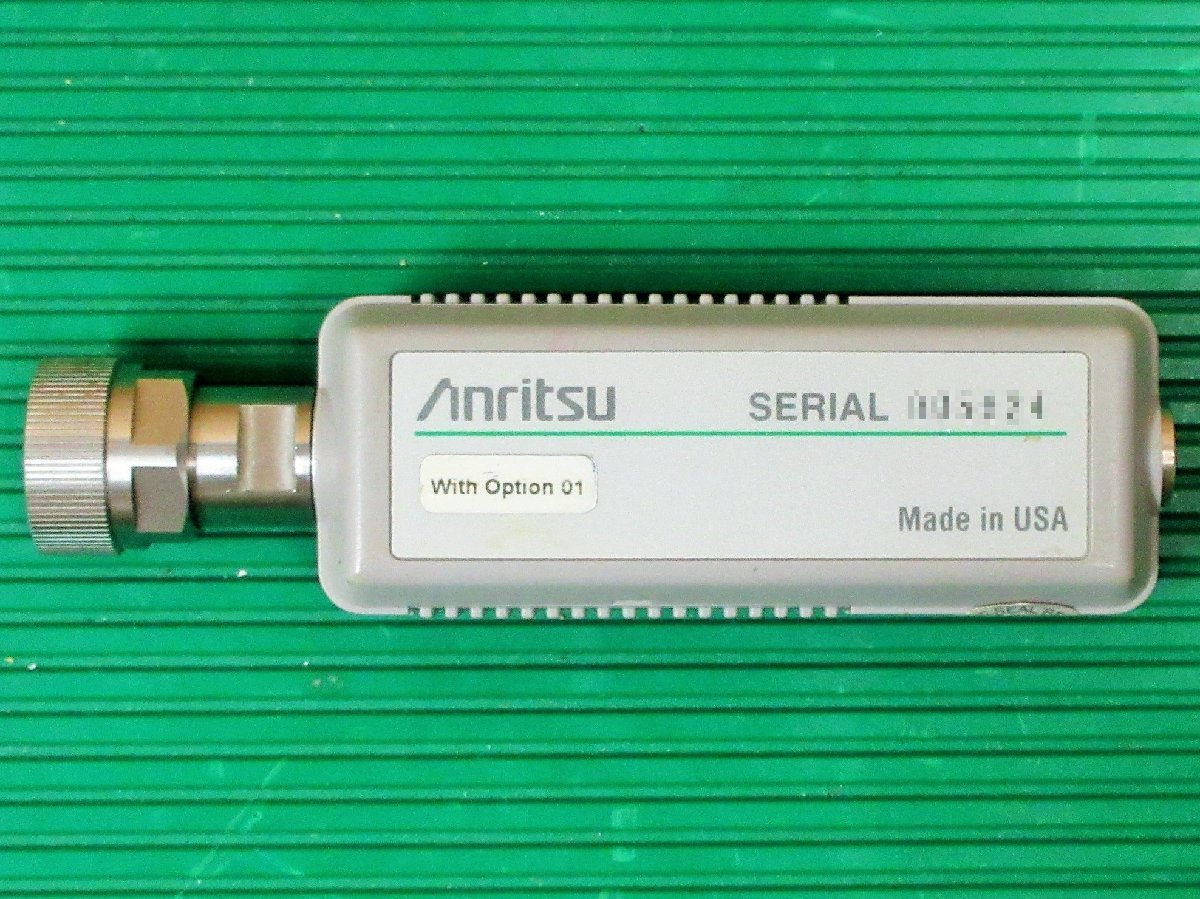 Anritsu/アンリツ MA2481A/01 Universal Power Sensor 10MHz～6GHz 50Ω -60dBm～+20dBm N(m) 未検査品_画像2