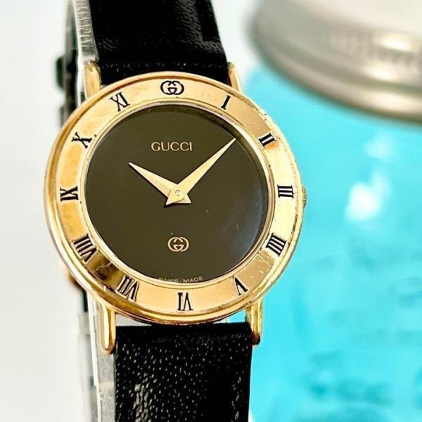397 GUCCI グッチ時計 レディース腕時計 新品ベルト アンティーク 人気-