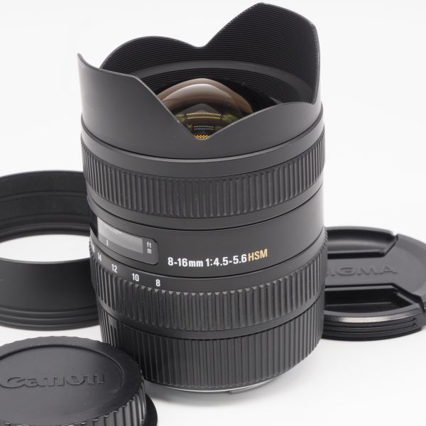 SIGMA シグマ 8-16mm 4.5-5.6 HSM CANON レンズ レンズ(ズーム