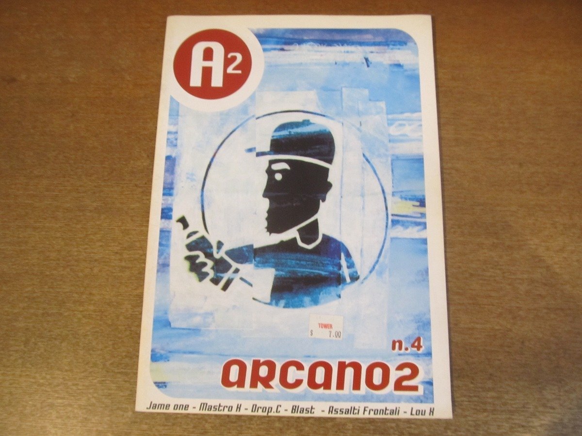 2302MK●イタリア洋雑誌「arcano2」No.4●壁、車両などに描かれた落書き集/グラフィティーアート/ストリートアート_画像1