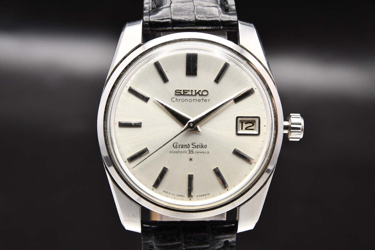 SEIKO GS Chronometer グランドセイコー セカンドモデル Ref 43999 セルフデータ メダリオン 獅子メダル 7885