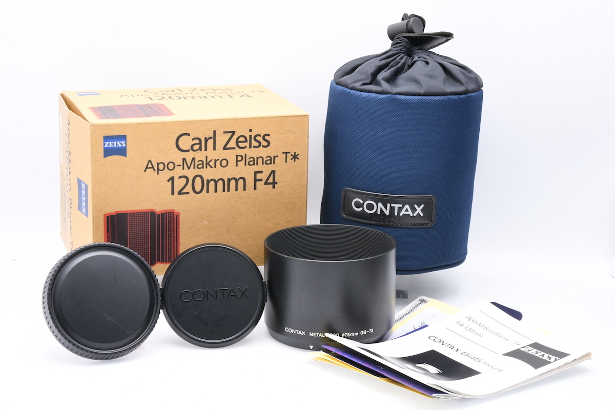 新品爆買い contax645用Zeiss Apo-Makro-Planar T*4/120の通販 by shop