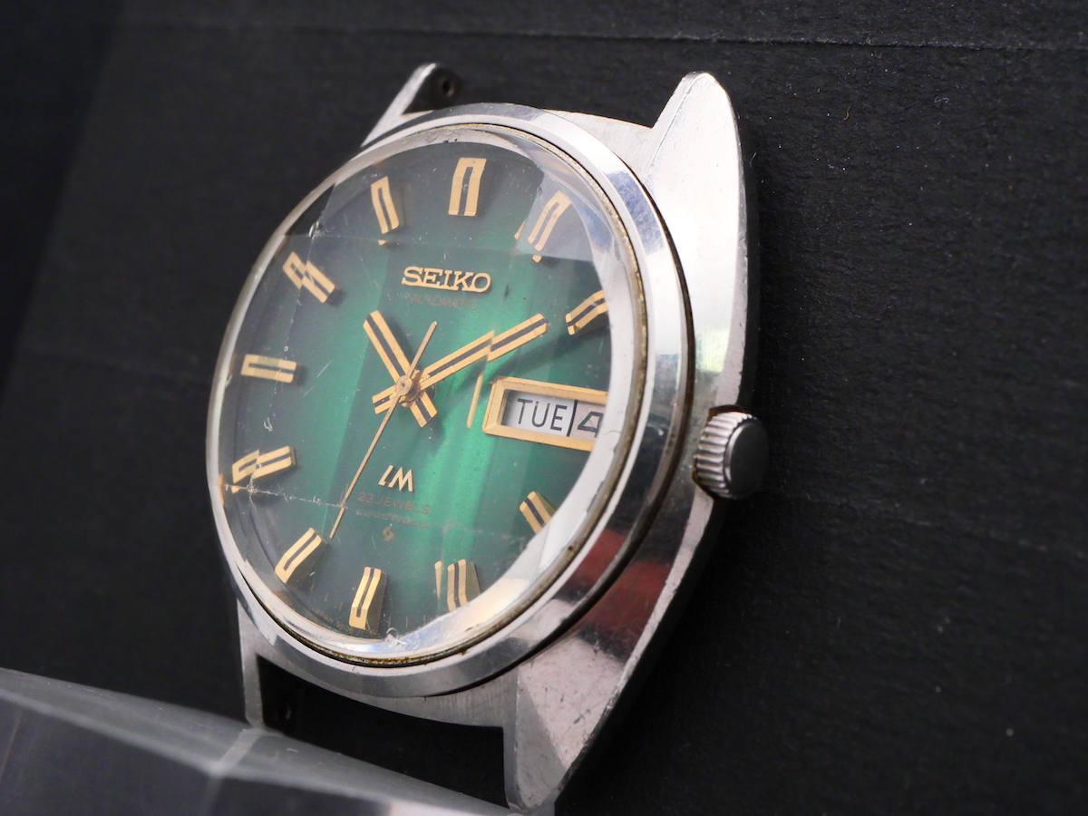 SEIKO LM ロードマチック 5606-7231 ヴィンテージ グリーン 【高額売筋