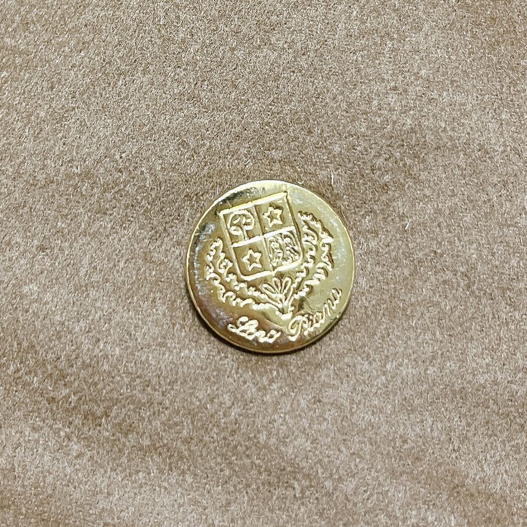 最高級 ロロピアーナ社製 ピュアカシミヤ テーラードジャケット ダブル 金ロゴボタン メンズ 50 O122227-100_画像4