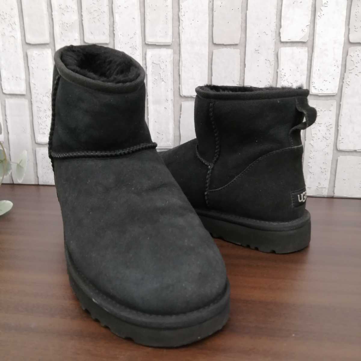 ブルー×レッド UGG × STAMPD LACE UP 防水 防雪 ムートンブーツ 27cm
