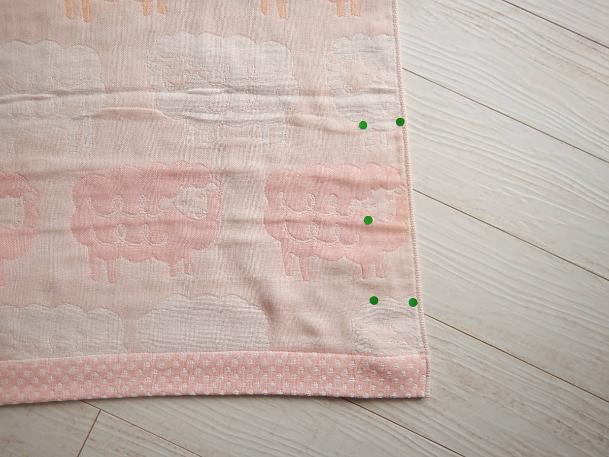  new goods * now . towel *.* four -ply gauze packet 2 sheets * baby Kett * bath towel also * sheep *...* pink series *