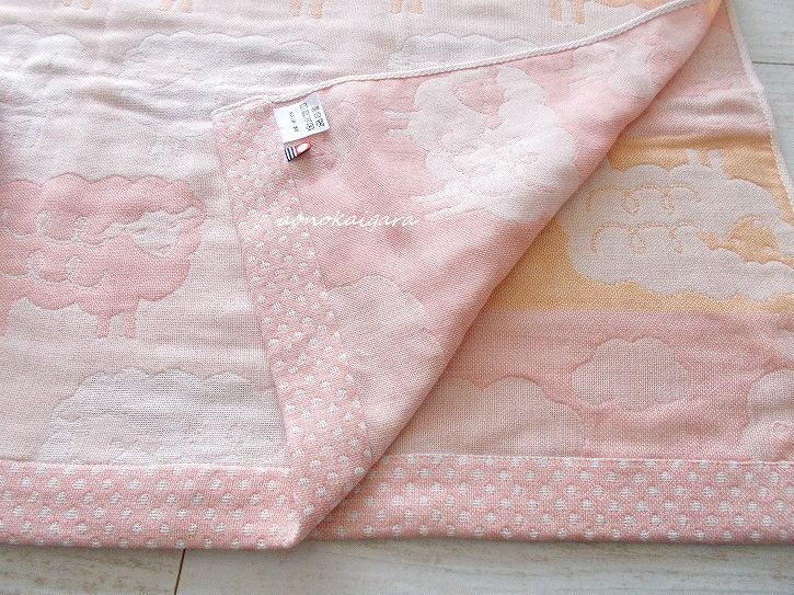  new goods * now . towel *.* four -ply gauze packet 2 sheets * baby Kett * bath towel also * sheep *...* pink series *