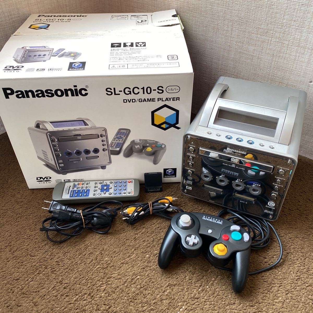 激安大特価！】 Panasonic ゲームキューブQ本体 SL-GC10 ジャンク品