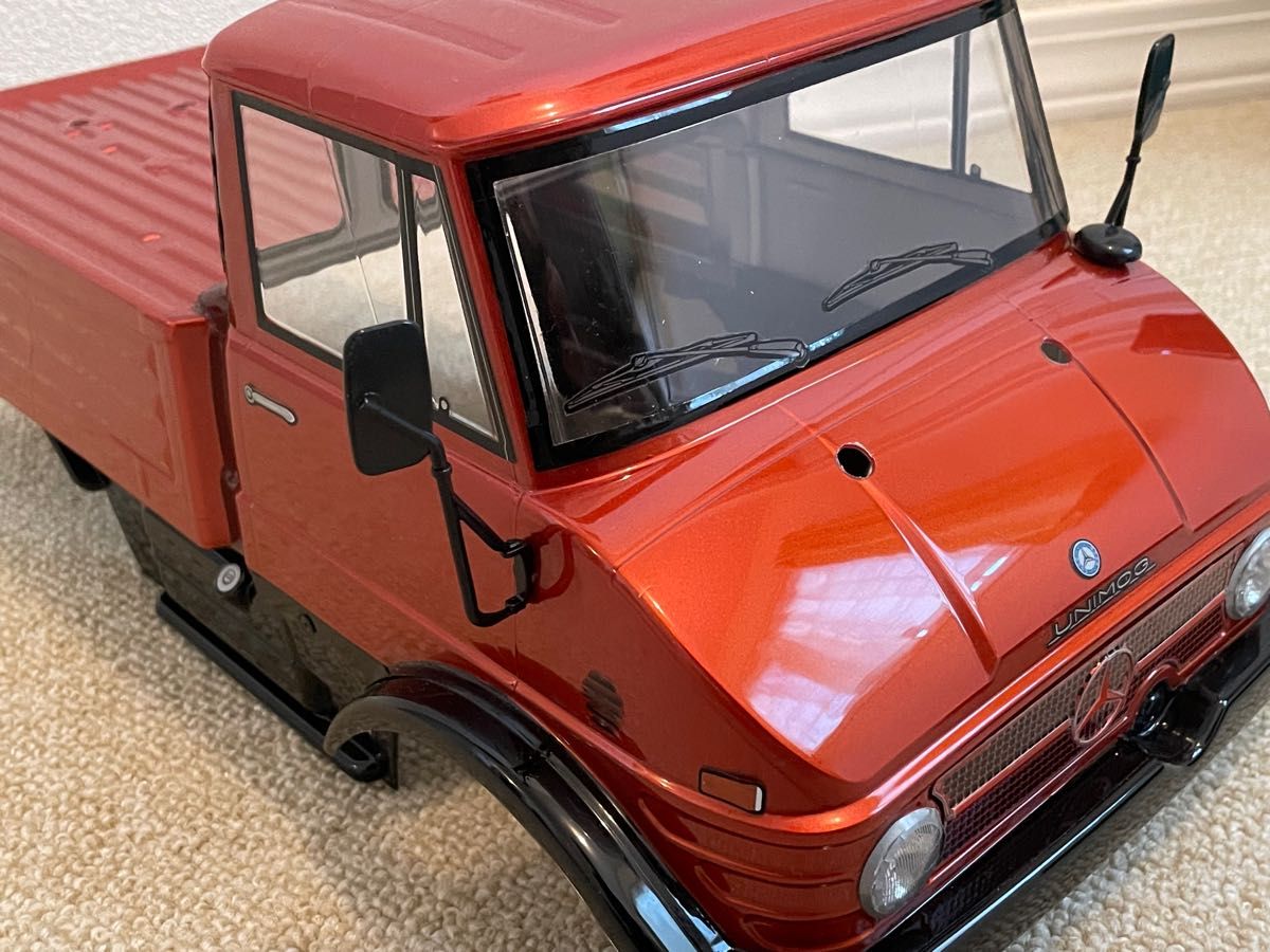 未使用 タミヤ 1/10 RC メルセデス ベンツ ウニモグ406 ボディCC 未使用 タミヤ 1/10 RC メルセデス ベンツ ウニモグ406 ボディCC
