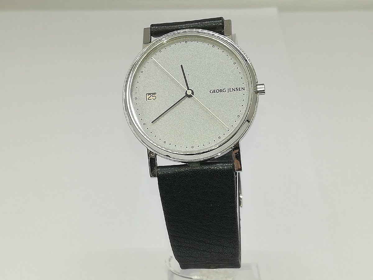 人気満点 腕時計 【電池交換済み】GEORGJENSEN ジョージジェンセン