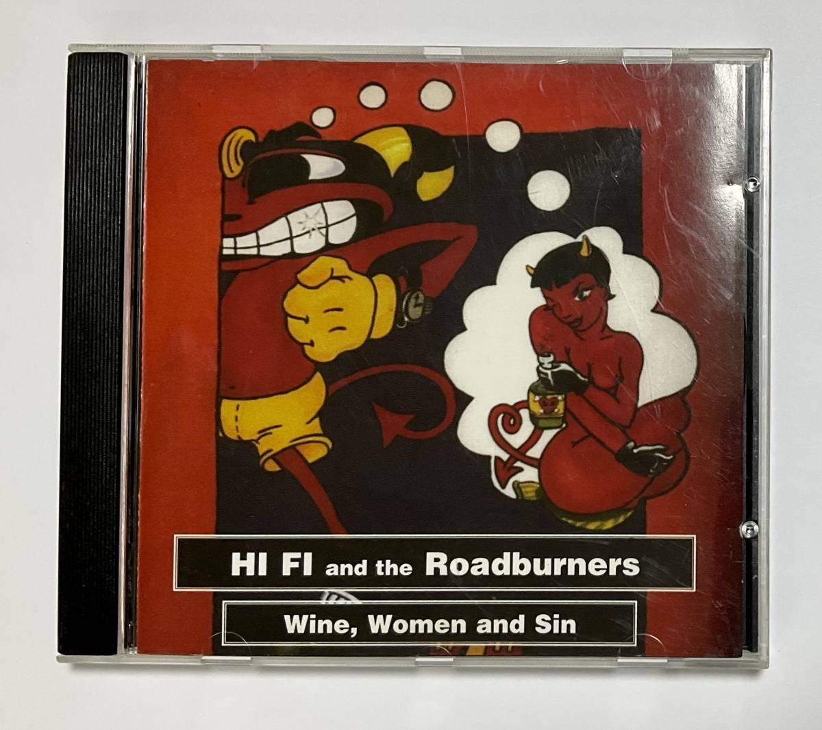 プロモーション用CD HI FI and the Roadburners 洋楽　Wine,Woman and Sin_画像1