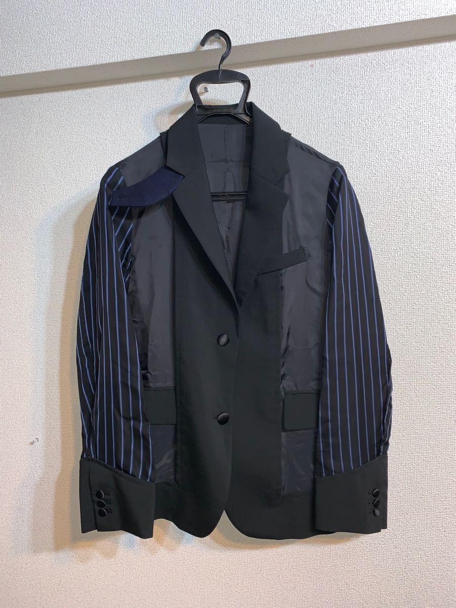 定番入荷 20ss sacai スーチング ジャケット ストライプ - 通販 - www