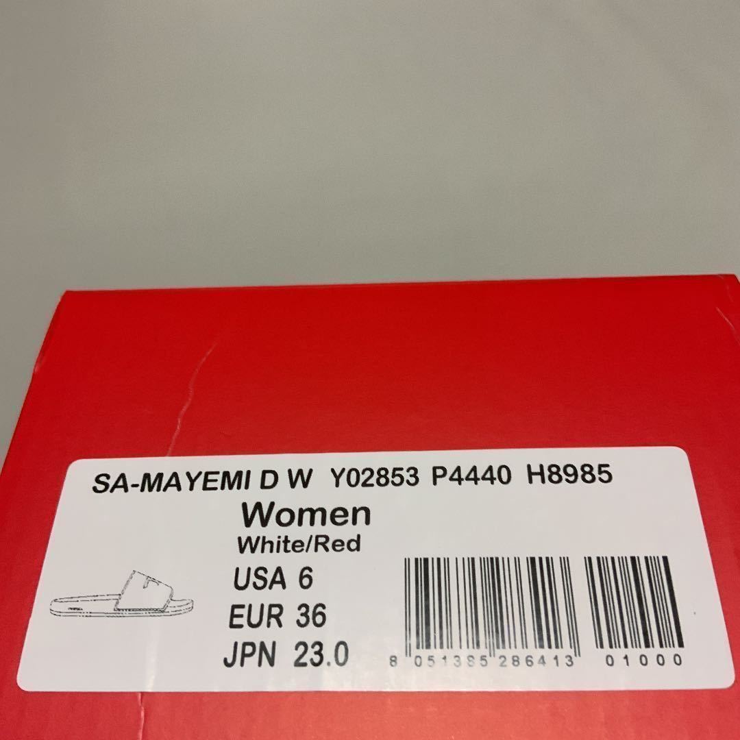 洗練されたデザイン　DIESEL　シャワーサンダル　新モデル SA-MAYEMI D W Y02853 P 4440 H 8985 White/Red_画像5