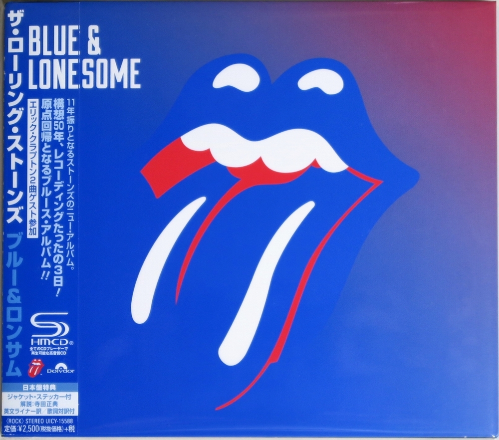 ☆ ザ・ローリング・ストーンズ The Rolling Stones ブルー&ロンサム Blue & Lonesome 初回限定 デジパック仕様 日本盤 UICY15588 新品同様_画像1