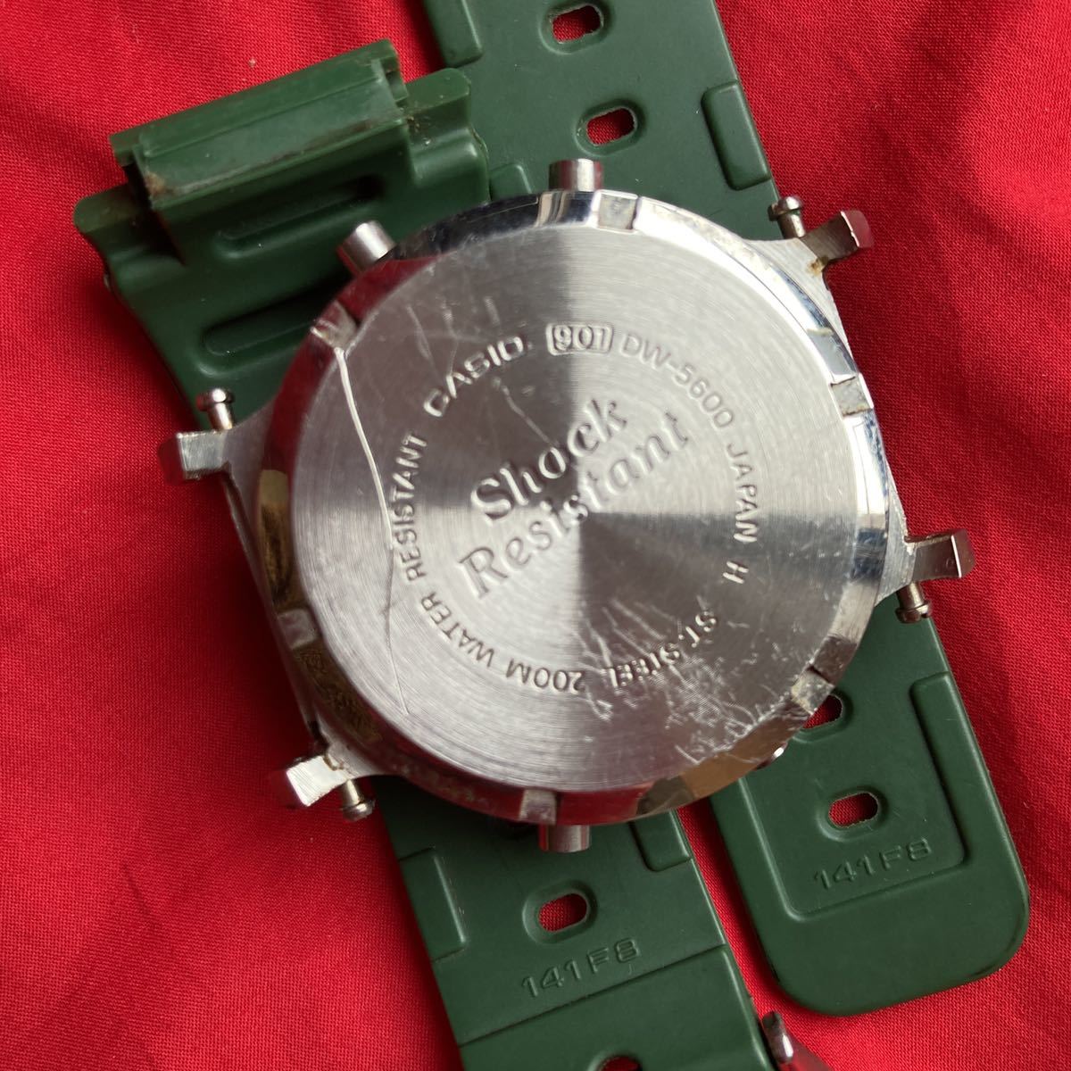 有 初期 DW-5600 G-SHOCK スクリューバック JAPAN モジュール901 日本 ...