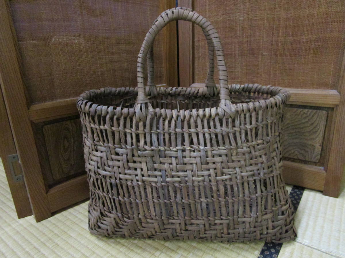  mountain .. mountain grape basket type none hand-knitted basket mountain grape worker hand-knitted domestic production grape leather basket bag .. grape 