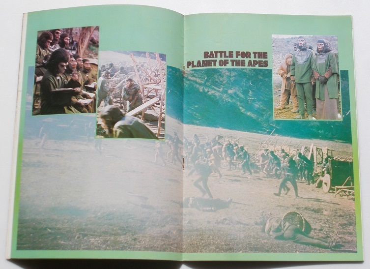 SF movie pamphlet * last. Planet of the Apes |roti*makdo wall, paul (pole) * Williams, John *hyu- stone 