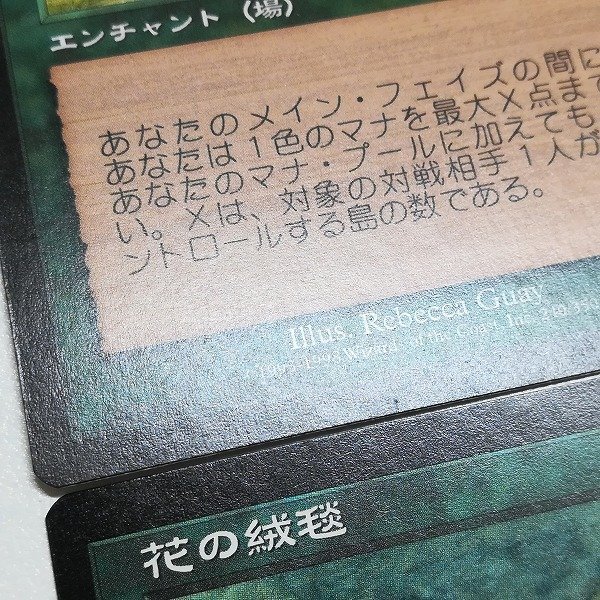 マジック:ザ・ギャザリング 花の絨毯(Carpet of Flowers) 日本語版 ...