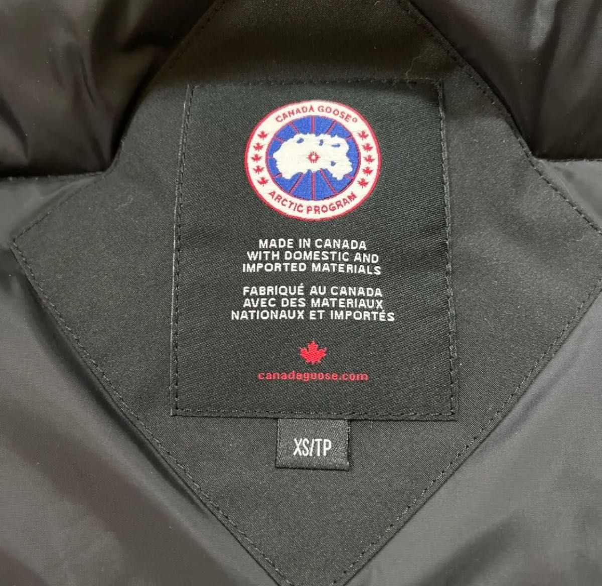 爆買い正規品】 CANADA GOOSE - カナダグース ブロンテ ブラックXS