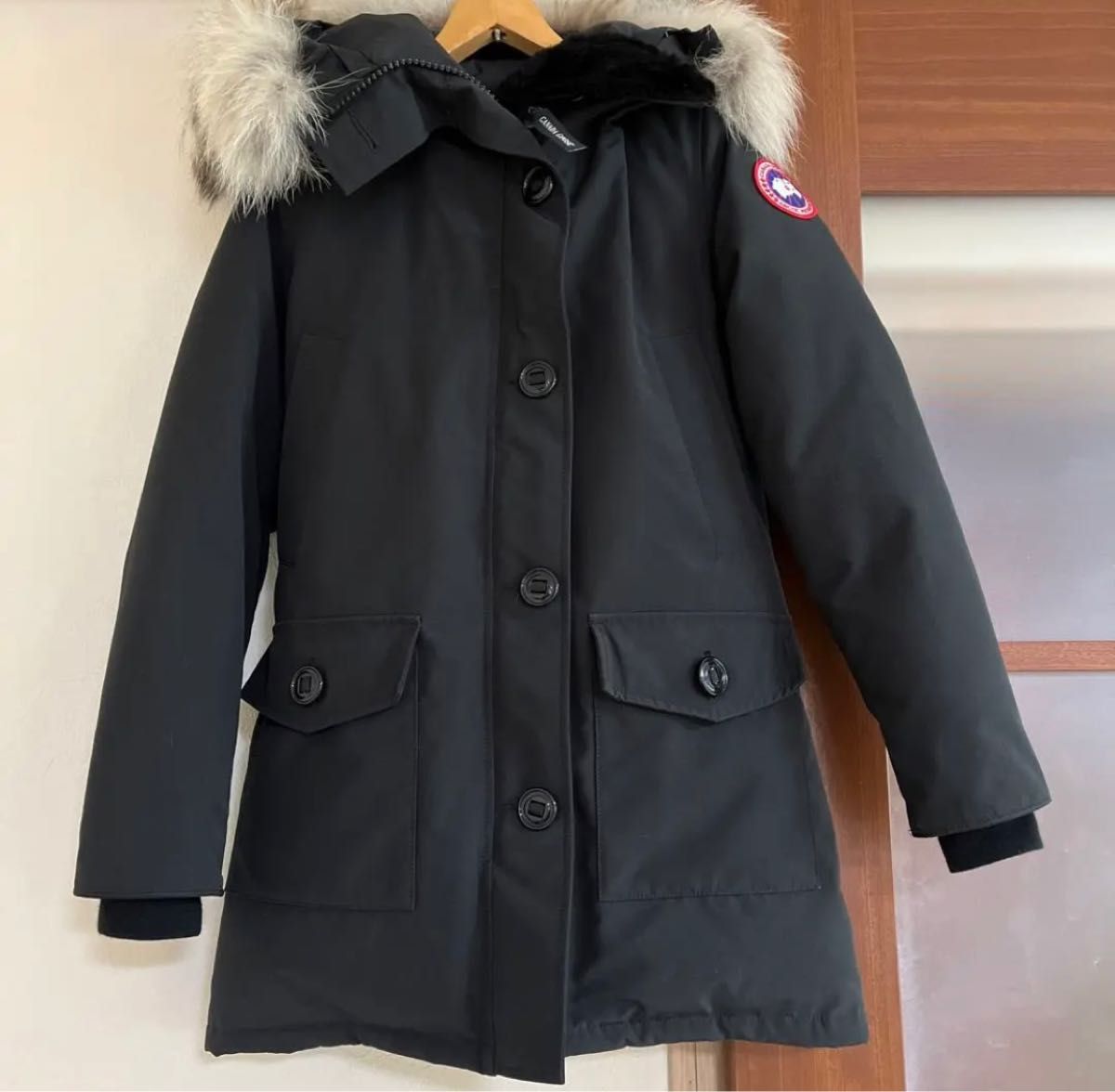 CANADA GOOSE 】美品 カナダグース ブロンテ ベージュ タン XS-