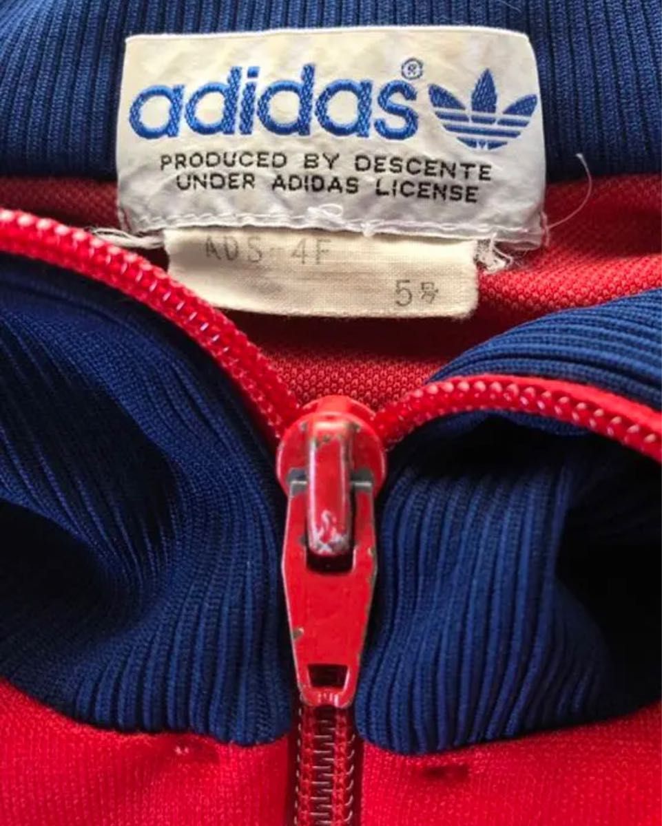 激安 80年代前期 adidas トラックジャケット デサント 激安 80年代前期 adidas トラックジャケット デサント