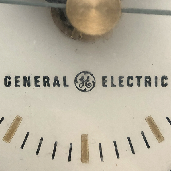 送料無料 アンティークウォールクロック GENERAL ELECTRIC/ヴィンテージ壁掛け時計ミッドセンチュリーモダン掛時計柱時計昭和レトロ60s_画像6