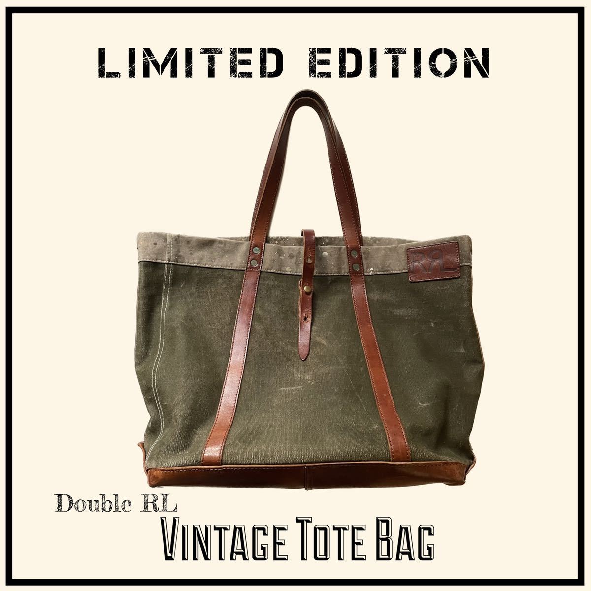 ヤフオク! - 【Limited Edition】RRL “Vintage Tote Bag” ト