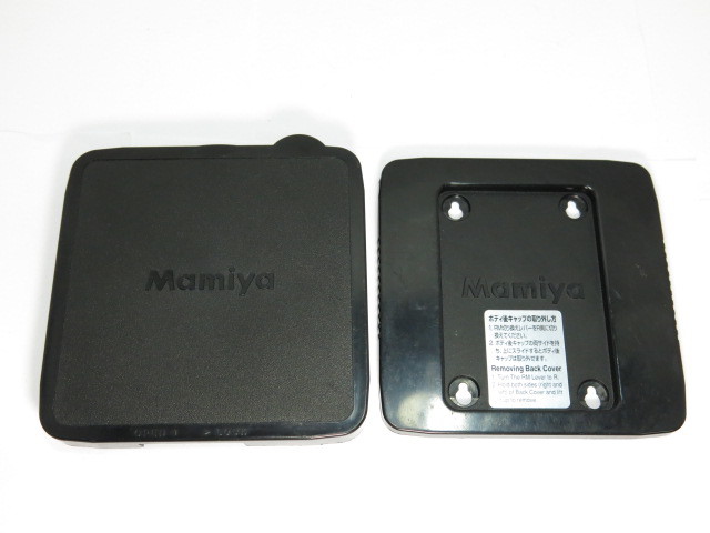 【 中古品 】Mamiya RZ67 ボディーバック キャップ フイルムマガジン キャップ カバーセット マミヤ [管ET317]_画像1