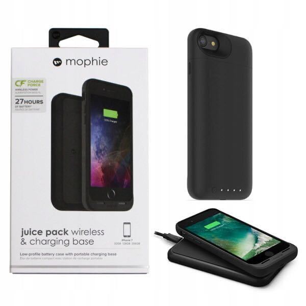 mophie Juice PACK for iPhone 7 / 8 / SE 2 SE2 / SE 3 SE3 モーフィー iPhone SE ワイヤレス充電対応 ワイヤレス充電機付属 充電器セット_サンプル画像で本出品はゴールドになります