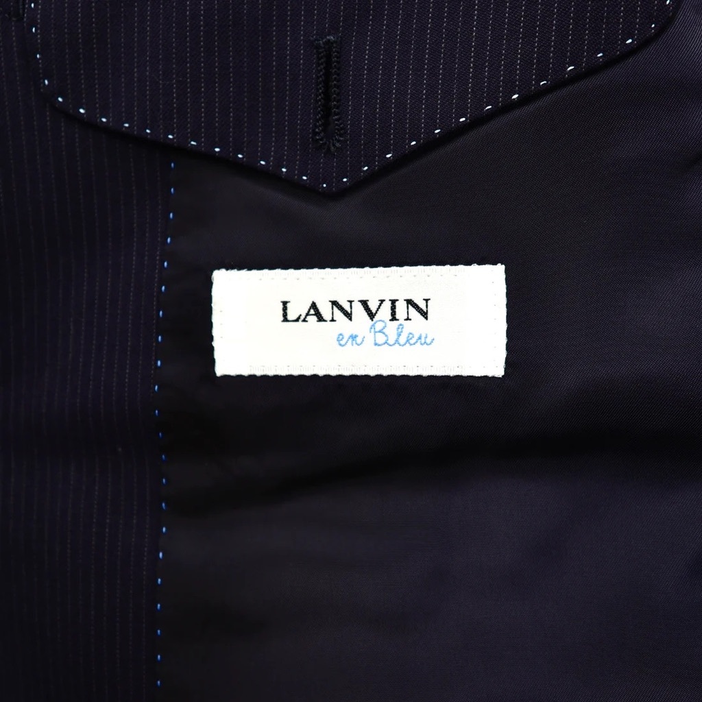 LANVIN en Bleu セットアップ スーツ 50 ネイビー | sibu.cz