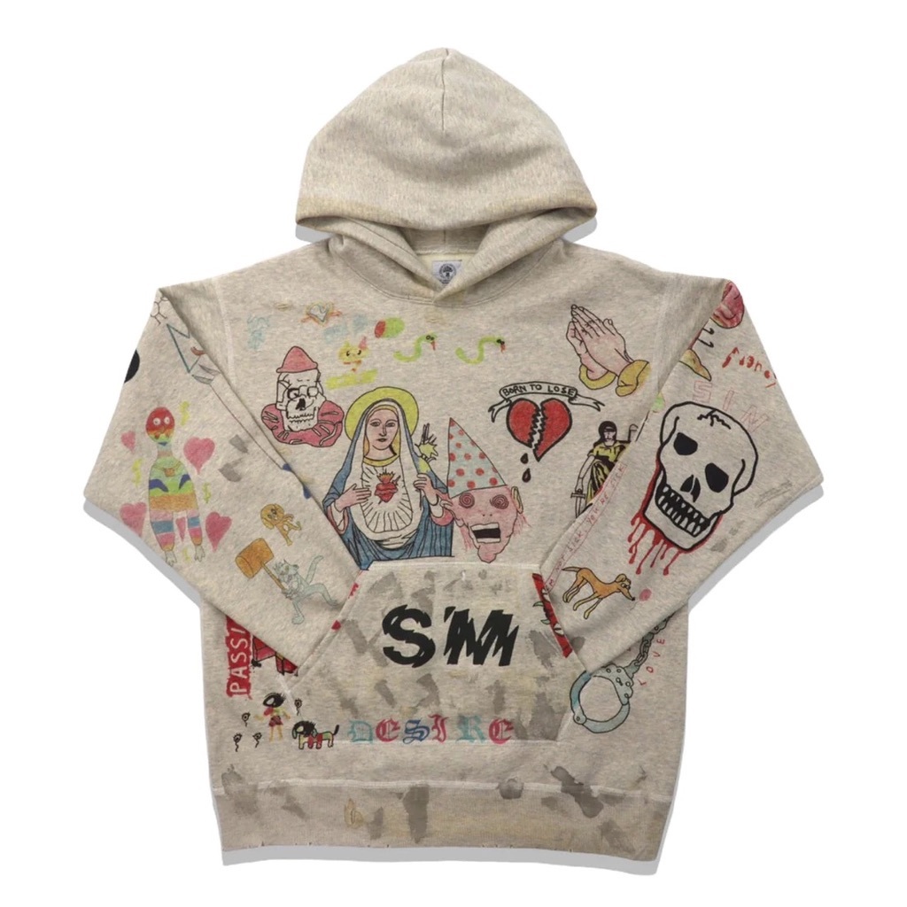 未使用品】 SAINT mxxxxxx MICHAEL Mxxxxxx HOODIE L フーディー 初期