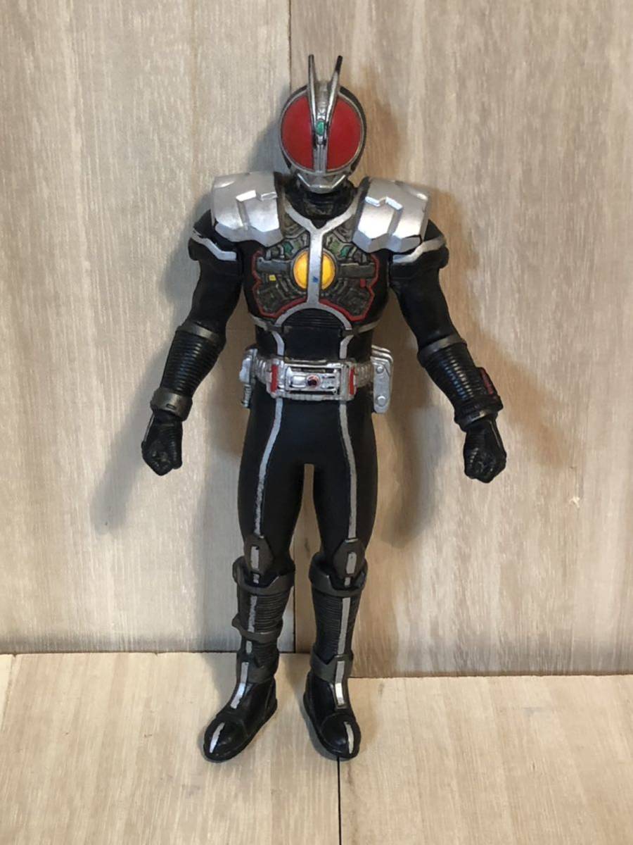 新品　展示品　当時物　BANDAI 仮面ライダー555 特撮　vintage retoro 古い　昔の　平成レトロ　フィギア　ファイズ　カイザ　ソフビ_画像1