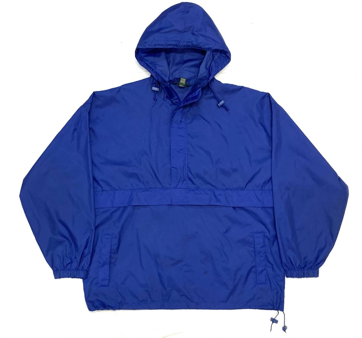 90s J CREW アノラック パッカブル プルオーバー XXL 青 Jクルー