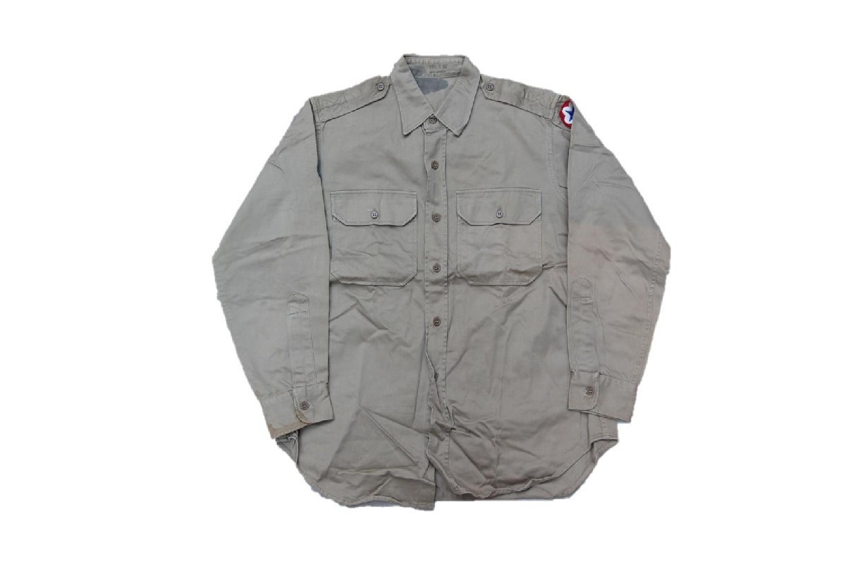 制服 1950's US,Army L/S Cotton Twill Uniform Shirts