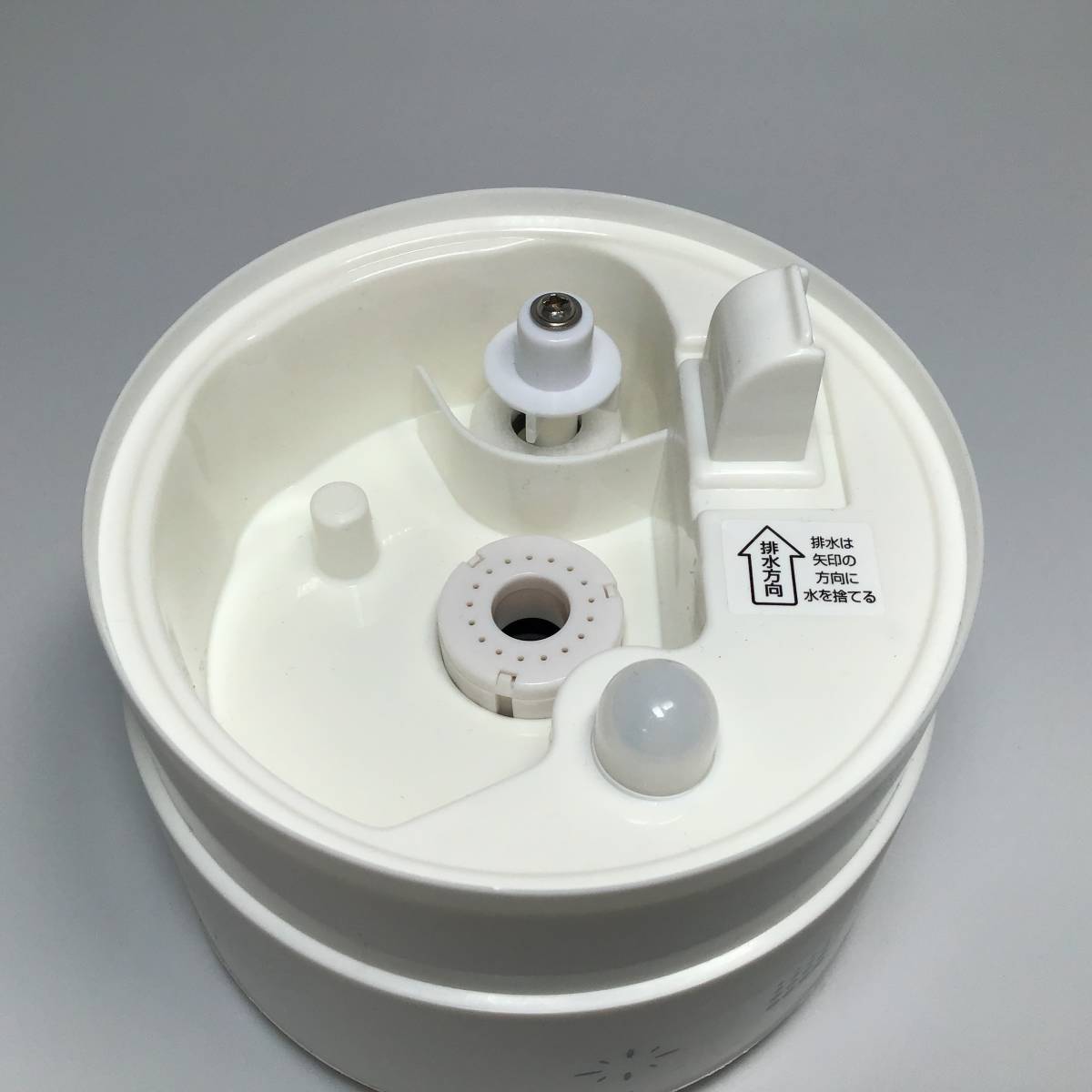 D-651☆　【ジャンク品】　加湿器　超音波式　DMS-069-WH　丸隆　動作確認済み　アダプタ欠品_画像5