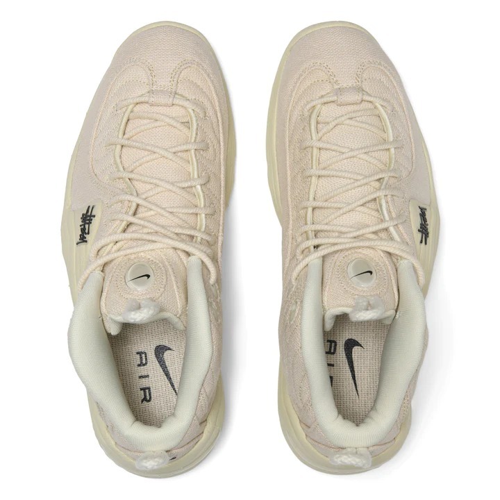 STUSSY × NIKE AIR PENNY 2 FOSSIL US10.5/28.5cm 2023/2/11発売 オンライン購入 国内正規 新品黒タグ ナイキ ステューシー エアペニー II