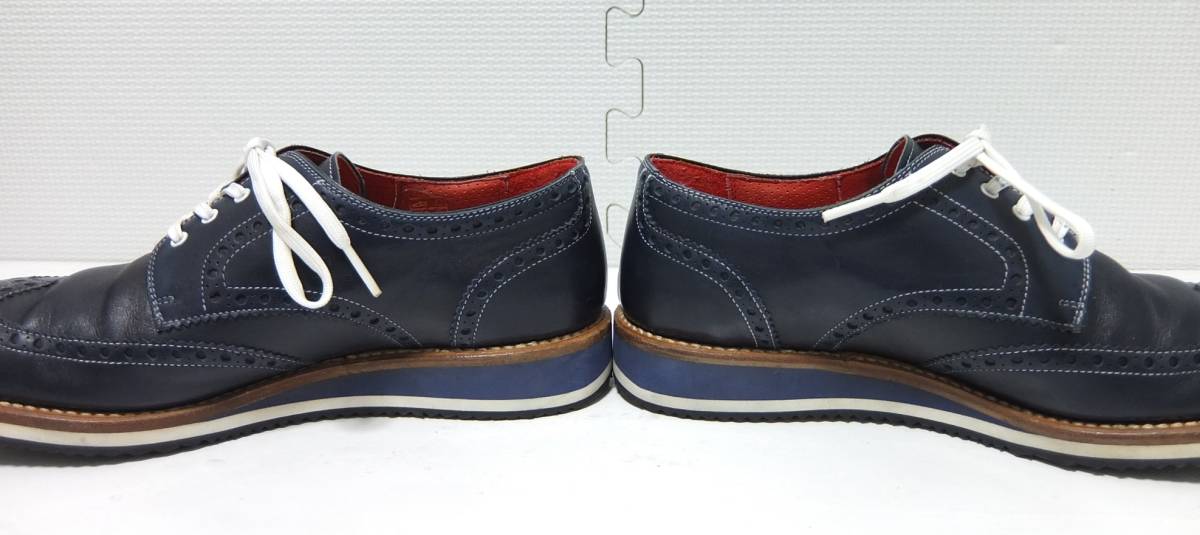 Cordwainer Cordwainer wing chip кожа обувь темно-синий 61/2 Испания производства 