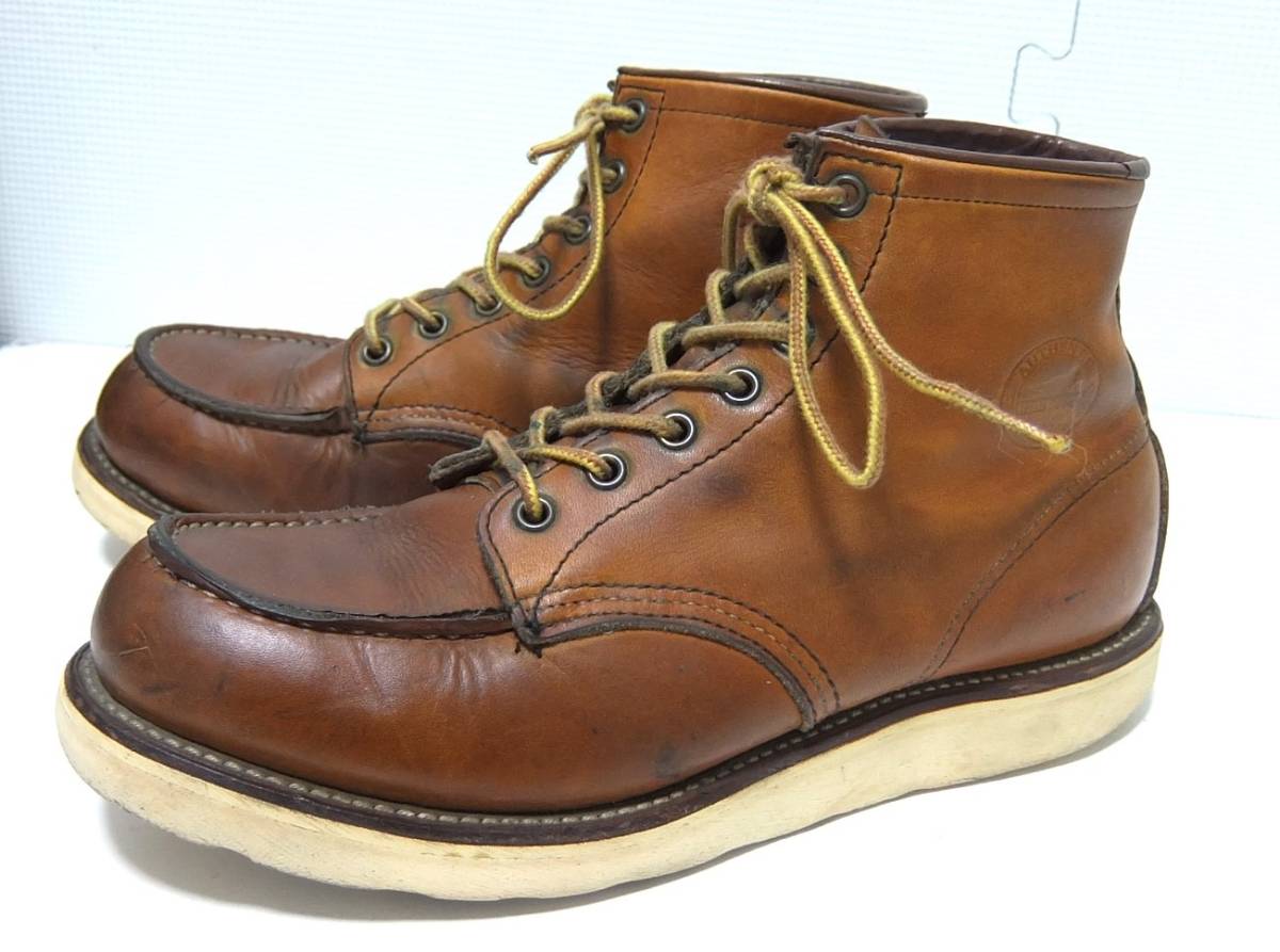 犬刻印 REDWING 875 アイリッシュセッター 茶 8E 26cm レッドウィング モックトゥ Irish Setter_画像2