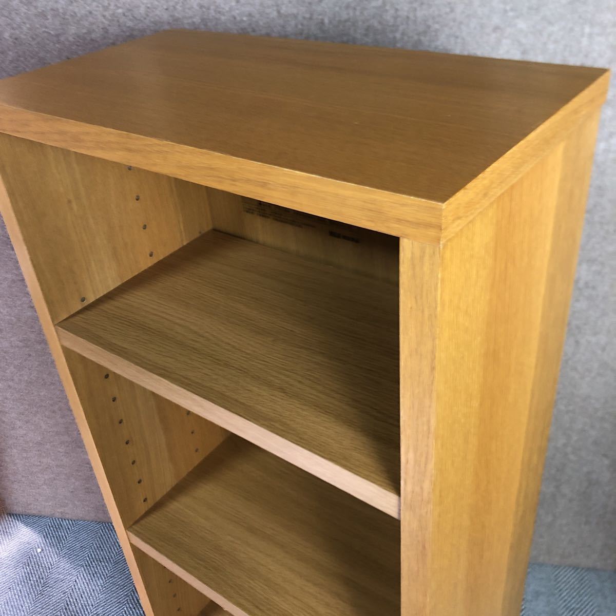 MUJI 無印良品 オーク材薄型ラック・小・奥行22cm 【幅40 MUJI 無印良品 オーク材薄型ラック・小・奥行22cm 【幅40